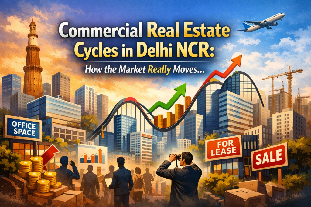 commercial real estate cycles in delhi ncr